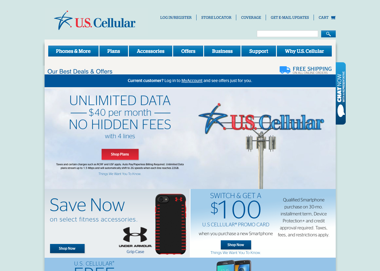 U.S. Cellular | Remote Testing & Research Reveals Immersive Deal Engagements